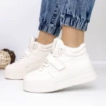 Frauenstiefel im Frühling-Jessień 3wl178 White | Mei