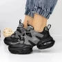 Frauen -Sneaker 3WL186 Black | Mei