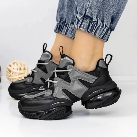 Frauen -Sneaker 3WL186 Black | Mei