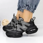 Frauen -Sneaker 3WL186 Black | Mei
