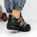 Frauen -Sneaker 3WL186 Black | Mei