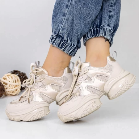 Frauen -Sneaker 3WL186 Grau Mei