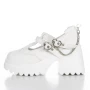 Frauenschuhe jeden Tag 3WL95 Weiß | Mei