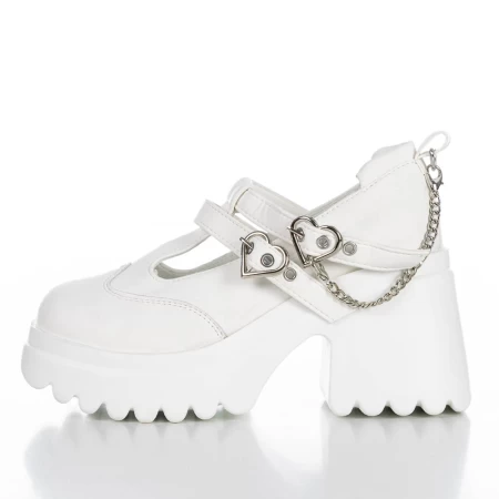 Frauenschuhe jeden Tag 3WL95 Weiß | Mei