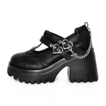 Frauenschuhe jeden Tag 3WL95 Black | Mei