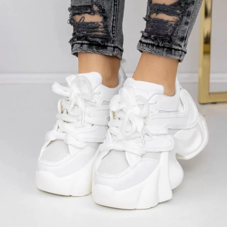 Frauen -Sneaker 3WL82 Weiß Mei