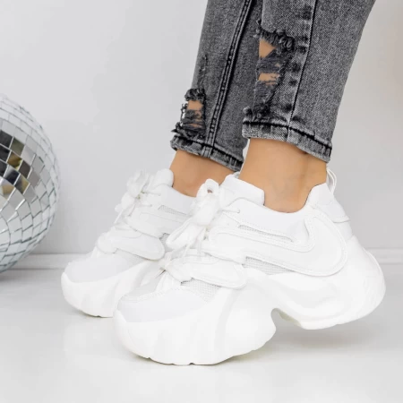 Frauen -Sneaker 3WL82 Weiß Mei