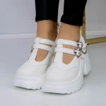 Frauenschuhe jeden Tag 3WL95 Weiß | Mei