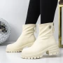 Frauenstiefel im Frühling-Jesień 3wl185 Beige | Mei