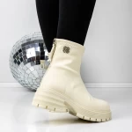 Frauenstiefel im Frühling-Jesień 3wl185 Beige | Mei
