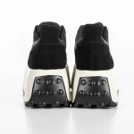 Sportschuhe auf der schwarzen Plattform 3WL121 Mei