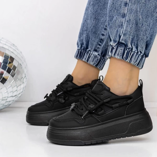 Frauen -Sneaker 3WL187 Black | Mei
