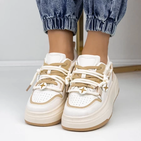 Frauen -Sneaker 3WL187 Beige | Mei