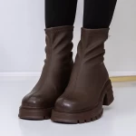 Frauenstiefel im Frühjahr im Frühjahr 3WL185 Brown | Mei