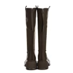 Frauen mit niedrigem Stiefeln 3WL182 Brown | Mei