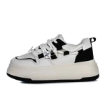 Frauen-Sneaker 3WL187 Weißschwarz Mei