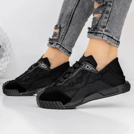 Frauen -Sneaker 3WL111 Black | Mei
