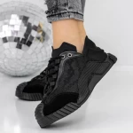 Frauen -Sneaker 3WL111 Black | Mei