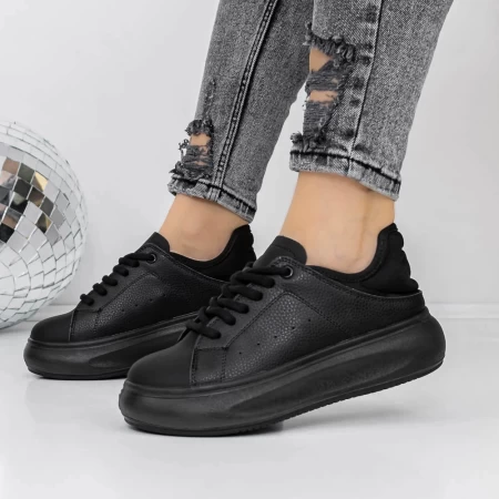 Frauen -Sneaker 3WL188 Black | Mei