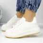 Frauen -Sneaker 3WL188 Weiß | Mei