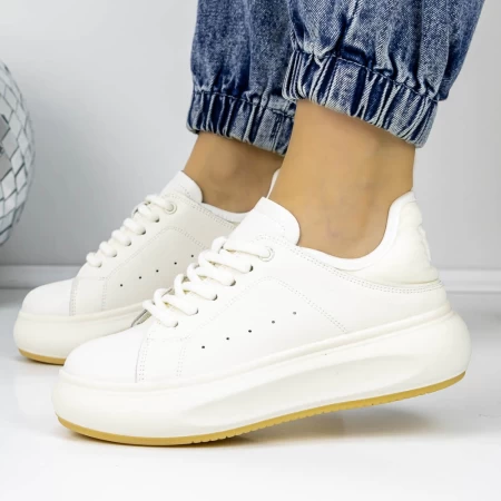 Frauen -Sneaker 3WL188 Weiß | Mei