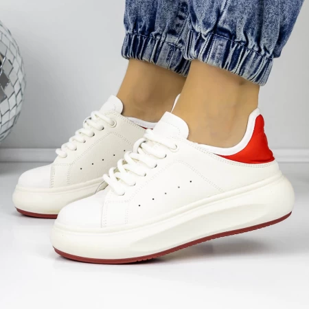Frauen -Sneaker 3WL188 rot Mei