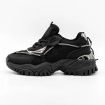 Frauen-Sneaker 3B25 Black-Gunmetal | Mei