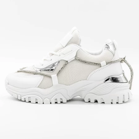 Frauen -Sneaker 3b25 Weiß Mei