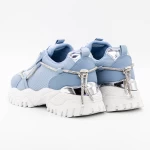 Frauen -Sneaker 3b25 Blau Mei