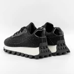 Frauen -Sneaker 3B30 Schwarz Mei