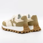 Frauen -Sneaker 3B51 Beige Mei