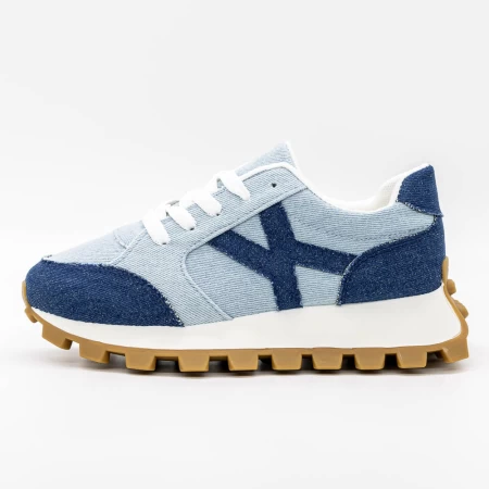 Frauen -Sneaker 3b51 Blau Mei