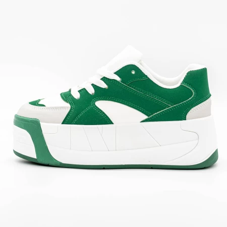 Sportschuhe auf der 3xj113 -Plattform Grün | Mei