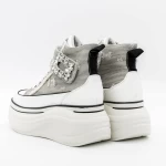 Sportschuhe auf der 3yja6 grauen Plattform Mei