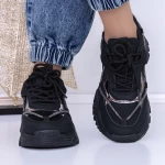 Frauen-Sneaker 3B25 Black-Gunmetal | Mei