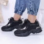 Frauen-Sneaker 3B25 Black-Gunmetal | Mei