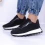 Frauen -Sneaker 3B30 Schwarz Mei