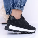 Frauen -Sneaker 3B30 Schwarz Mei