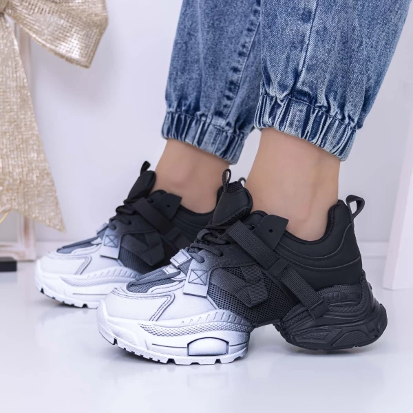 Frauen -Sneaker 3b38 schwarz Mei