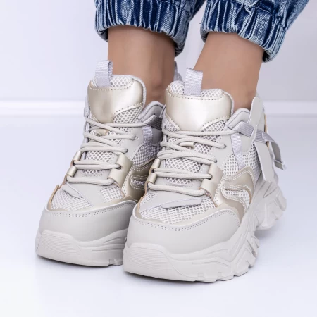Sportschuhe auf der 3WL165 -Plattform grau Mei