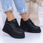 Sportschuhe auf der 3WL166 -Plattform schwarz | Mei