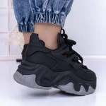 Frauen -Sneaker 3WL189 Schwarz Mei