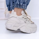 Frauen -Sneaker 3WL189 Beige | Mei