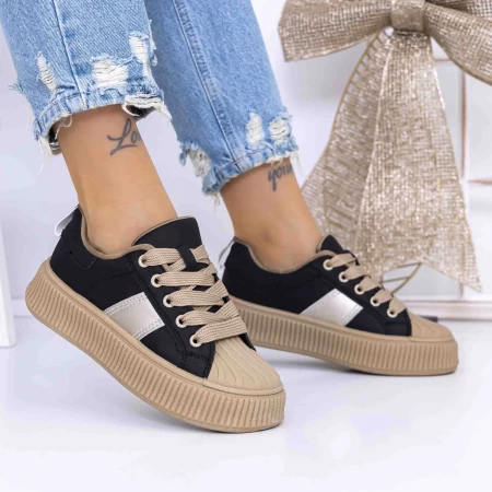 Frauen -Sneaker 3xj118 Brown Mei