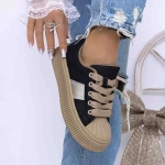 Frauen -Sneaker 3xj118 Brown Mei