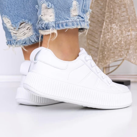 Frauen -Sneaker 3xj118 Weiß Mei
