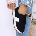 Frauen -Sneaker 3xj119 schwarz Mei
