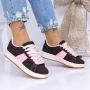 Frauen -Sneaker 3xj119 Brown Mei