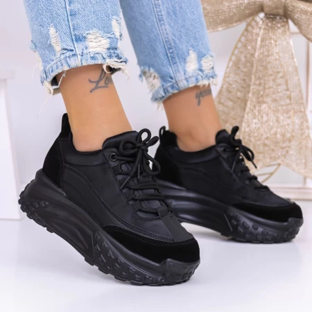 Frauen -Sneaker 3yja2 schwarz Mei