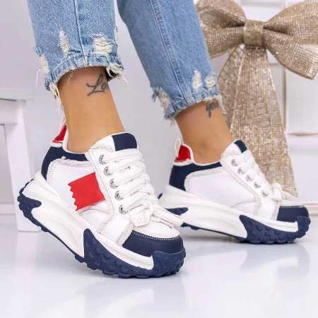 Frauen -Sneaker 3yja3 Blau Mei
